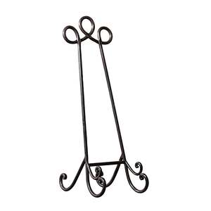 New Design Iron <b>Plate</b> <b>Rack</b> Tabletop Standing <b>Plate</b> Holder Black Finished Kitchen <b>Wall</b> <b>Mounted</b> <b>Plate</b> Stand Dish <b>Rack</b> - Product Image 3
