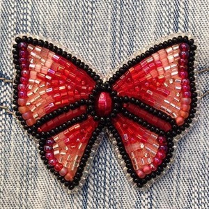 Handmade Alloy Seed Beads Light Keychain Charms Durable Waterproof Stylish Embroidery <b>Accessories</b> for Women - Product Image 6
