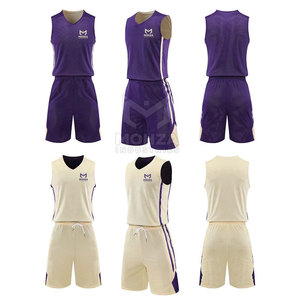 Uniforme de Baloncesto Reversible Personalizado al por Mayor, Transpirable, de Alta Calidad, Servicio OEM Personalizable, Ropa Deportiva 100% Poliéster - Product Image 2