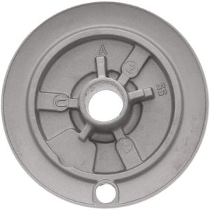 Small Stainless Steel Iron Surface Burner Base for <b>Cooktop</b> Replacement Part for WP8286813 for Gas/Electric Household Use Model - Product Image 4