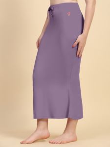 Trendmalls Plum Mujer para Spandex Saree Shapers Transpirable Cómodo Enagua para una mejor legibilidad Motor de búsqueda - Product Image 5