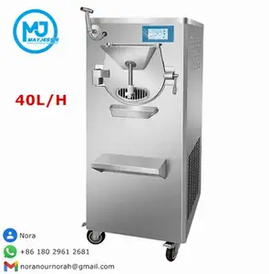 Máquina para hacer helados duros NSF CE, congelador por lotes, batido continuo, sabor Galaxy V4, barra frontal, máquina para hacer helados
