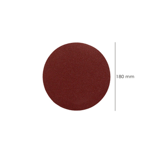 Ricambio Lija con Velcro per Smerigliatrice O/ 180 mm. Grano 180 (10 Pezzi) - Product Image 2
