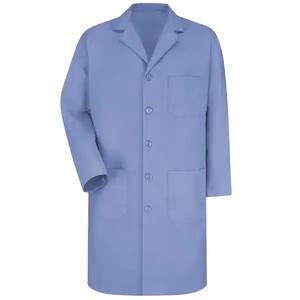 Bata de Laboratorio Médica de Manga Larga, Ropa de Trabajo para Médicos de Hospital, Nueva Tendencia, Bata de Laboratorio Azul, Transpirable y Ligera - Product Image 1