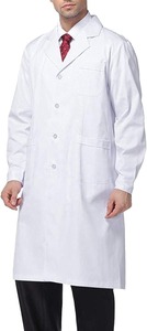 Blouse de laboratoire 100% coton de service OEM blouse de laboratoire légère de couleur unie blouse de laboratoire respirante - Product Image 5