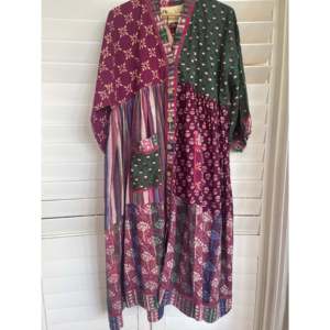 Vestido Kaftán Otoño Bosque, Elegante y Casual para Mujer, Largo hasta el Suelo o hasta la Rodilla, Transpirable, Cintura Elástica, para Ocio, Talla XL - Product Image 4