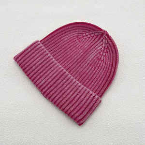 Bonnet unisexe doux en satin avec doublure en soie, personnalisable avec logo, pour le sommeil, chapeaux d'hiver, vente en gros, bonnet uni en satin vierge - Product Image 2