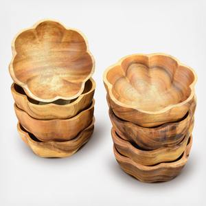 Cuenco de madera natural versátil para Decoración de cocina cuencos decorativos de madera hechos a mano al mejor precio de Vietnam - Product Image 1