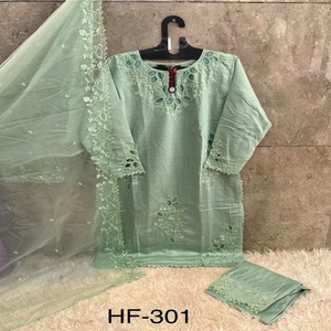 Colección Premium Cristal Viscous con Bordado, Traje Salwar, Fabricante de Surat a Precio de Mayoreo - Product Image 1