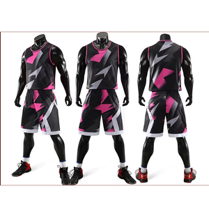 ชุดเสื้อบาสเก็ตบอลแบบใส่กลับด้านได้กำหนดได้เองเครื่องแบบพิมพ์ซับลิเมชันผ้าตาข่ายระบายอากาศได้อย่างรวดเร็วแห้งเร็วสำหรับวัยรุ่นและผู้ใหญ่ - Product Image 4