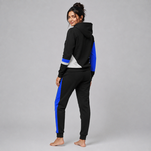 Survêtement pour femmes de haute qualité 100% coton, grande taille, réversible, léger, respirant, antibactérien, séchage rapide, à capuche, décontracté - Product Image 6