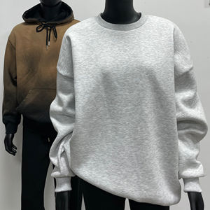Sudadera con capucha de lana de punto de manga larga de Color sólido en blanco para mujer, chaqueta con capucha para mujer, sudaderas con capucha para mujer primavera Otoño Invierno - Product Image 1