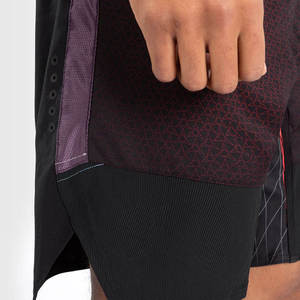 Shorts MMA double couche de haute qualité, logos personnalisés, designs OEM, respirants, séchage rapide, 100% coton, unisexe, fabriqués au Pakistan - Product Image 2