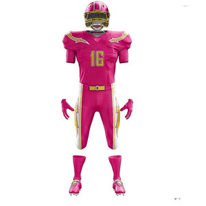 Uniformes de fútbol americano de alta calidad, diseños personalizados, impresión sublimada, secado rápido, transpirable, uniforme de fútbol americano - Product Image 5