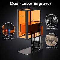 Máquina de Grabado Láser de Fibra de 30W para Marcado de Metal, Grabado a Color en Joyería de Acero Inoxidable