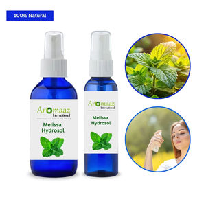 MELISSA HYDROSOL Huile Essentielle 100% Pure Feuilles en vrac fraîches biologiques Fabricant indien Aromaaz Intrenational OEM - Product Image 4