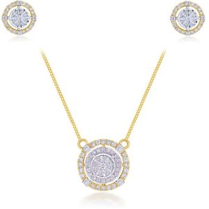 Conjunto de Joyería de Jadeíta de Calidad de Exportación con Colgante de Racimo y Diamante como Piedra Principal para Mujer, de la Mejor Calidad - Product Image 1