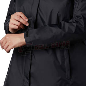 Veste coupe-vent coupe-vent pour femme avec capuche et fermeture éclair pour le printemps et l'automne Veste coupe-vent imperméable pour femme - Product Image 6