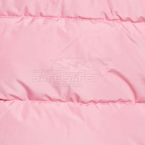 Chaqueta acolchada de lona ligera de manga larga para mujer personalizada OEM, transpirable, con cremallera completa, diseño empacable resistente al agua - Product Image 6