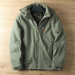 Wholesale Men's Outdoor <b>Clothing</b> Leisure Plus Thickened Windproof Waterproof Workwear Coat Jacket - Product Image 3