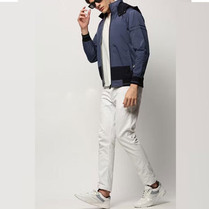 Men's Latest Design Bomber <b>Jacket</b> Custom Made <b>Canvas</b> <b>Jacket</b> Wholesale Price Pakistan Manufacture - Product Image 5