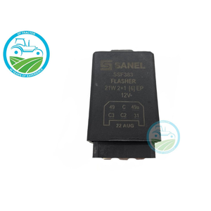 Unidad de Relé de Señal de Giro Intermitente de 6 Pines y 12V para Tractor SSF383 - Product Image 2