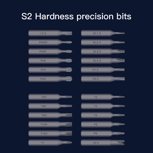 Kit de <span class=keywords><strong>tournevis</strong></span> électrique miniature 29 pièces, <span class=keywords><strong>tournevis</strong></span> rechargeable à <span class=keywords><strong>batterie</strong></span> lithium <span class=keywords><strong>avec</strong></span> station de charge, protection intelligente du moteur - Product Image 6