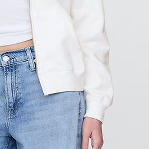 Sweat à capuche unisexe en molleton de coton personnalisé, fermeture éclair, lourd, broderie, sweat à capuche ample, vintage, streetwear, sweat à capuche délavé à l'acide, 2026 - Product Image 4