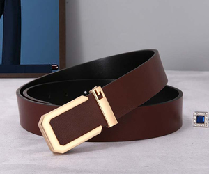 Cinturón de Cuero Genuino de Alta Calidad, Cinturón de Cuero Real, Cinturón de Diseñador de Moda para Jeans - Product Image 4