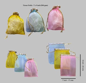 El mejor diseño de lujo 10 \ "X 11 \" X 5 \ "Tissue Potlis Calidad Premium Mismo mango Pantalla de moda Micrófono alimentado por batería - Product Image 6