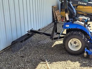 Best Price Wholesale New Hollandds Workmaster 25S Farm Tractor Front Loader Hydrostatic Transmission 4WD <b>Wheels</b> Pump Ready <b>Ship</b> - Product Image 5
