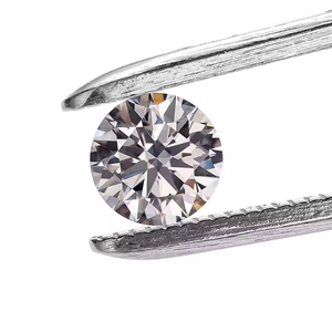 Diamante Suelto Blanco de Corte Redondo de 4 Quilates, Cultivado en Laboratorio, HPHT CVD, Certificado por D'VINS JEWELS, para Joyería - Product Image 3