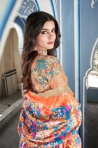 Meilleur tissu vêtements ethniques bonne qualité Lehenga Choli avec Dupatta avec séquence imprimée fournisseur de travail de l'Inde femmes mode - Product Image 6