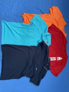 Camiseta de algodón y Camisa vaquera para hombre de grado B, ropa de talla grande para hombre, producto de ropa usada, tamaños mixtos disponibles - Product Image 5