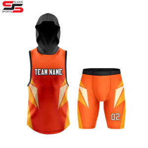 Alta calidad transpirable 7 en 7 uniforme al por mayor 7V7 uniformes de fútbol sublimado compresión bandera uniforme - Product Image 1