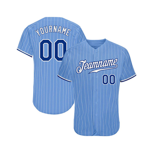 Camisetas de béisbol personalizadas Ajuste personalizado de alta calidad con bordado personalizado e impresión Ideal para fanáticos de los equipos y equipo deportivo - Product Image 5