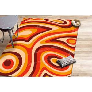 Tapis moderne 3D imprimé - Tapis de couloir psychédélique pour la maison, tapis doux non tissé - Product Image 3