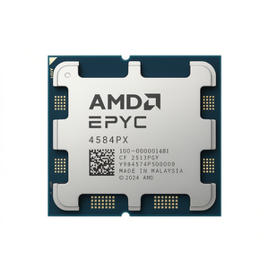 Microcontrolador y Procesador AMD EPYC 4584PX de 16 Núcleos/32 Subprocesos, 4.2GHz-5.7GHz, 120W, Producto FPGA - Product Image 2