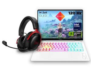 Oferta Especial: Laptop para Juegos OMEN TRANSCEND de 14.0 Pulgadas, 120 Hz OLED 2.8K, Intel Ultra 9-185H de 16 Núcleos, RTX 4070, 8GB, 32GB - Product Image 1