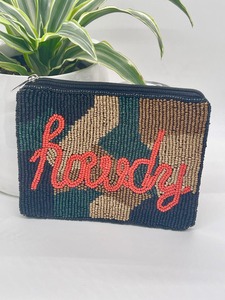 Monedero de Cremallera con Cuentas de Semillas Bordadas a Mano con Borla y Logotipo Personalizado, Monedero Grande Vintage para Monedas, Almacenamiento Suave y Compacto - Product Image 6