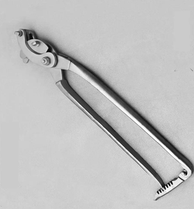 Gran oferta, instrumento veterinario Serra Emasculator con trinquete, pinzas de acero inoxidable de triple aplastamiento, soporte de aguja para el cuidado de los perros - Product Image 2