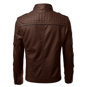 Unisex Black Genuine Lambskin Leather <b>Biker</b> <b>Jacket</b> Vintage Motorcycle <b>Jacket</b> Touring Riding Motorbike Sportswear <b>Plus</b> <b>Size</b> - Product Image 4