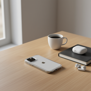 Funda de Teléfono Acrílica DAM con Interior Anti-Golpe de TPU para iPhone 16 - Product Image 3