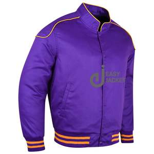2025 nuevas chaquetas para hombre, fabricantes de ropa personalizada, ropa de calle con manga de cuero PU personalizada, chaqueta universitaria Letterman para hombre - Product Image 5