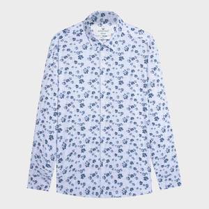 Aristino Camisa de vestir ajustada para hombre ALS17203 Mezcla de bambú Cuello mandarín Estilo de ropa de trabajo Transpirable Antiarrugas Secado rápido VENTA - Product Image 1