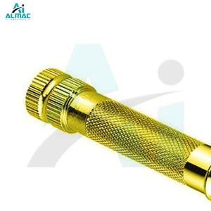 Maquinilla de afeitar de seguridad de lujo ALMAC, diseño dorado de alta calidad con Mango ergonómico de acero inoxidable para comodidad y control del afeitado - Product Image 5