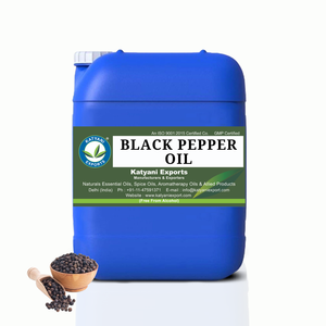 Huile de poivre noir d'origine indienne | Naturel, distillé à la vapeur, qualité alimentaire et cosmétique | Fabricant en vrac et exportateur mondial - Product Image 1