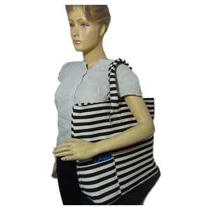 คอลเลกชันใหม่กระเป๋าชายหาดผ้าใบลาย jacquard คุณภาพเยี่ยมมีจําหน่ายในราคาที่ดี - Product Image 3