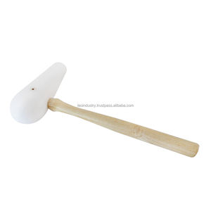 Marteau rond en nylon à face en forme de poire de 2 pouces Outil à main léger et durable - Product Image 1