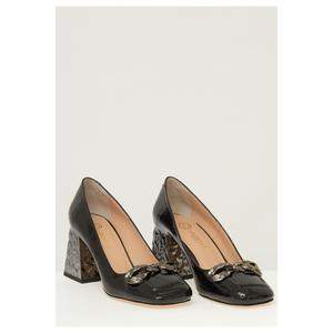 Scarpe con tacco spesso in vernice - Product Image 3